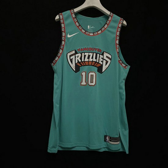 Memphis Grizzlies jersey Mike Bibby 10 Teal HWC Basketball Trikot